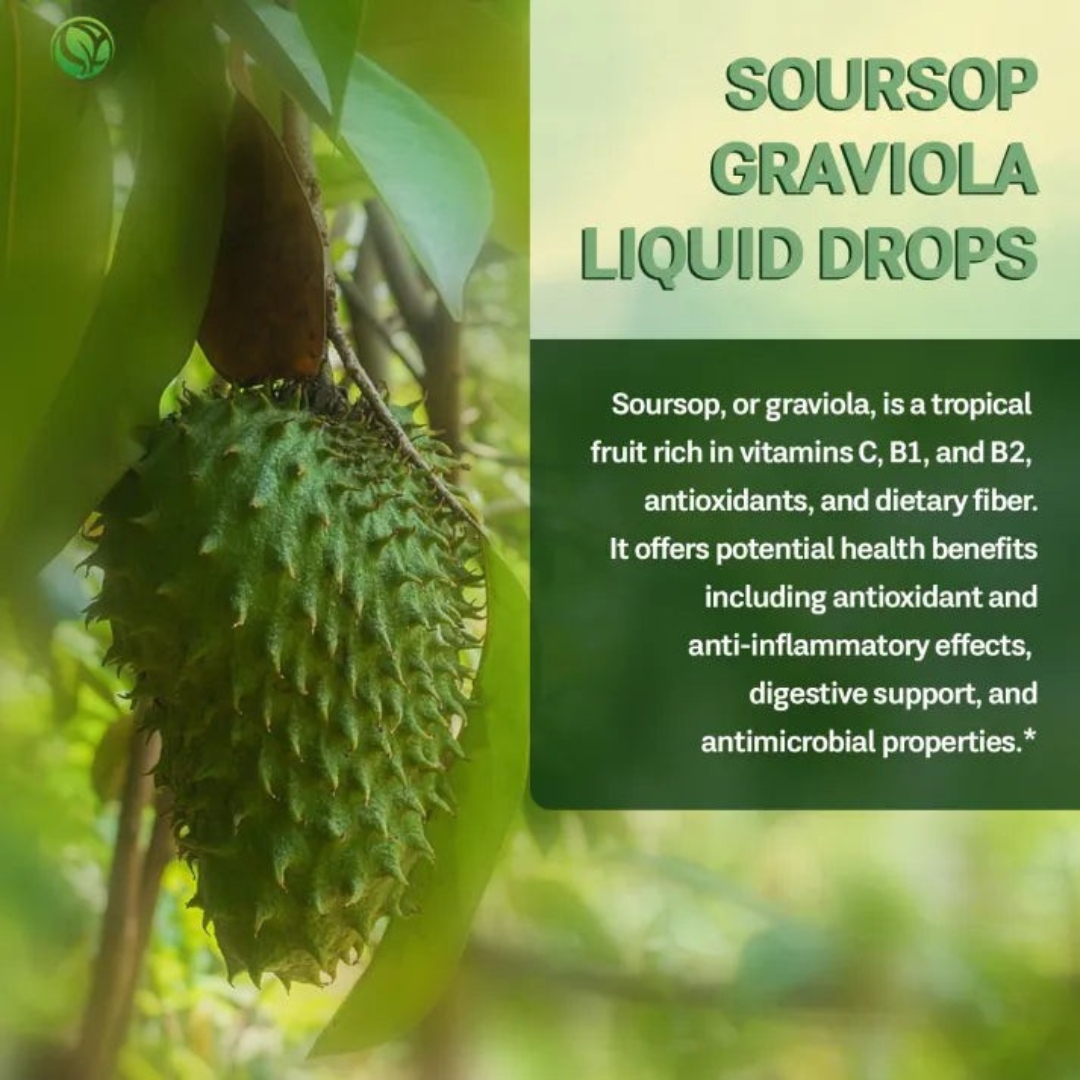 Pure Organic Soursop Drop Extract
