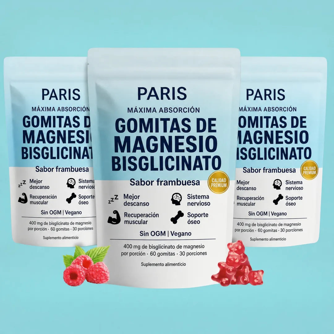 Gomitas de magnesio PARIS