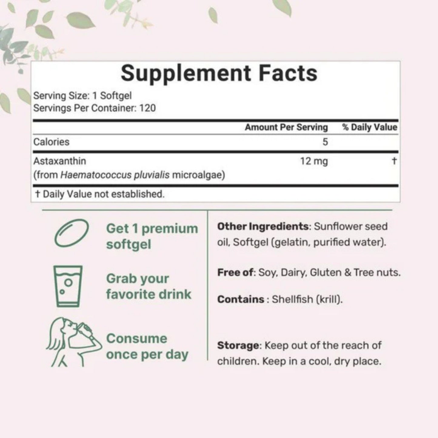 Astaxanthin Softgels