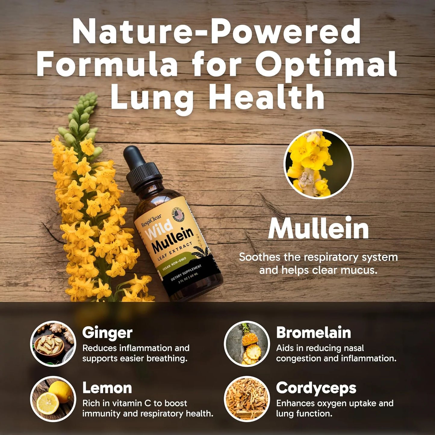 MULLEIN DROPS FOR SMOKERS