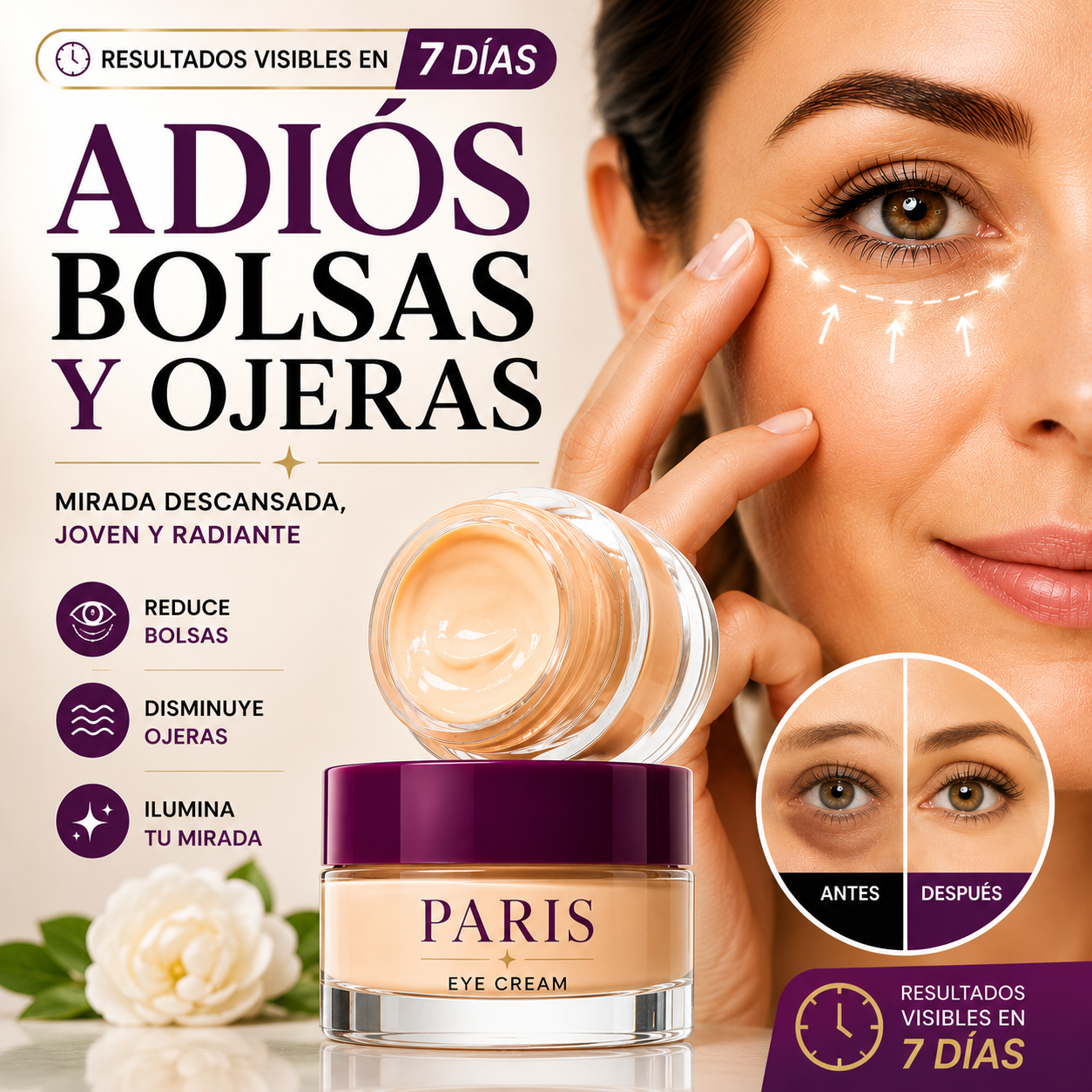 Ebook "Adiós Bolsas y Ojeras en 7 dias"