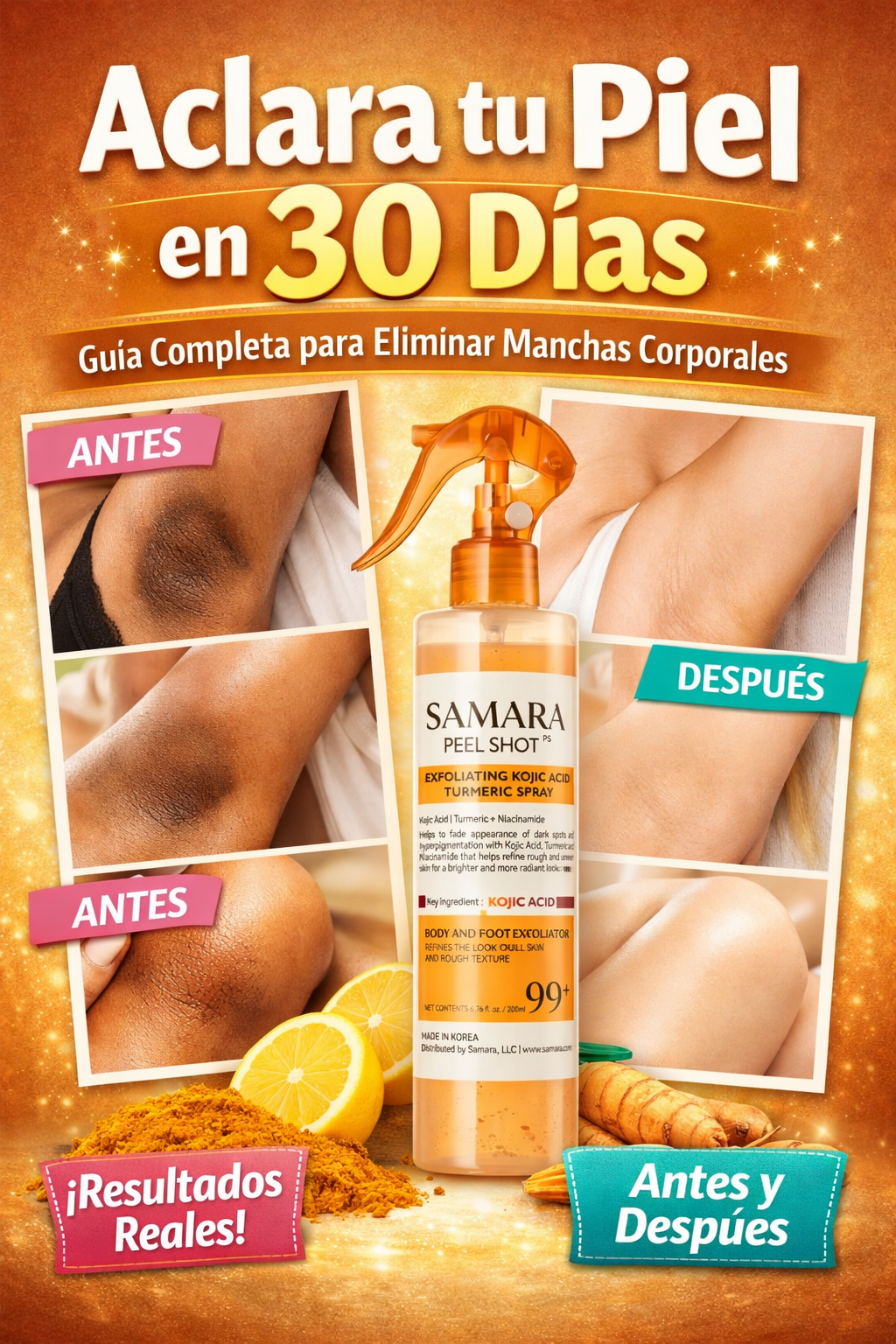 Ebook “Aclara tu Piel en 30 Días: Guía Completa para Eliminar Manchas Corporales”