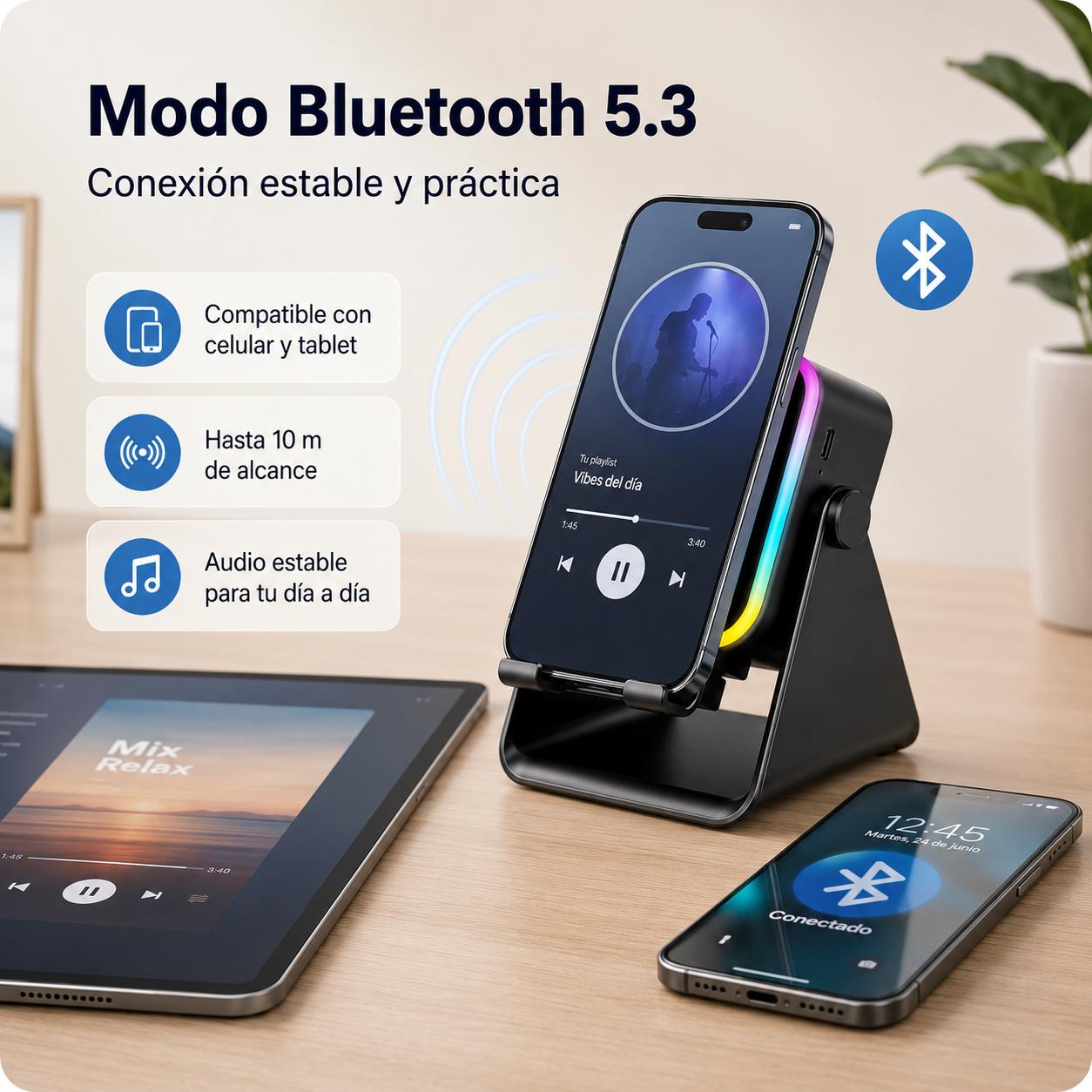 Altavoz Inalámbrico 5 en 1