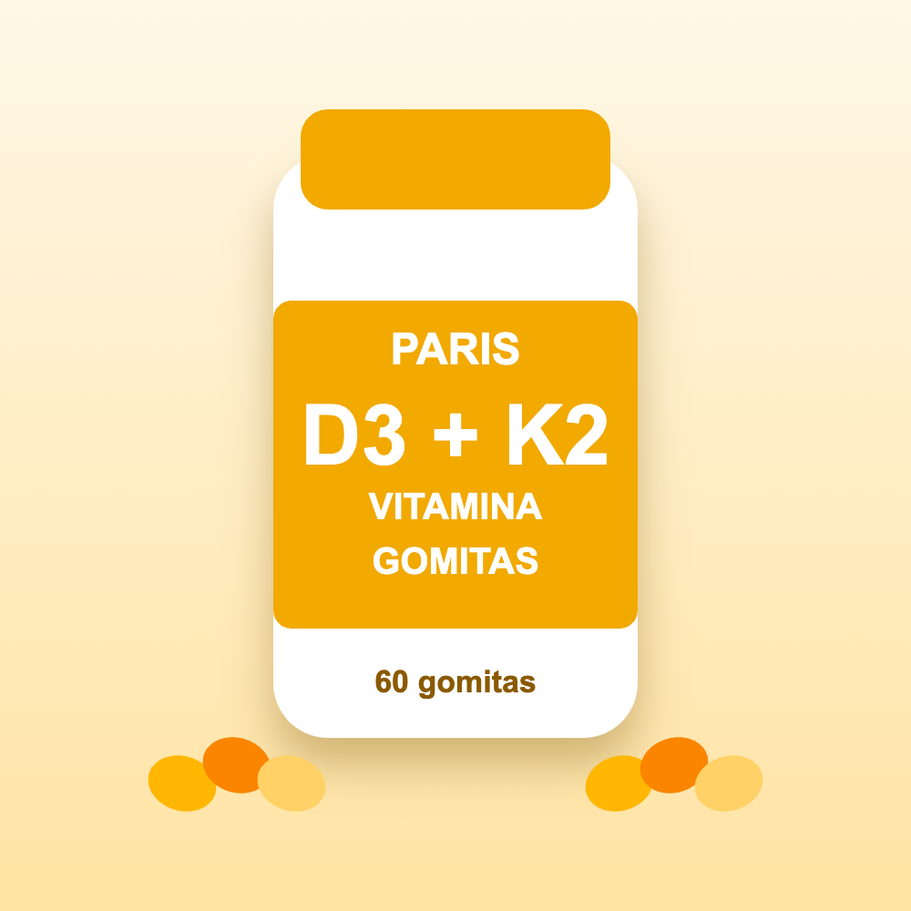 Gomitas Vitamina D3 + K2 (Regalo)