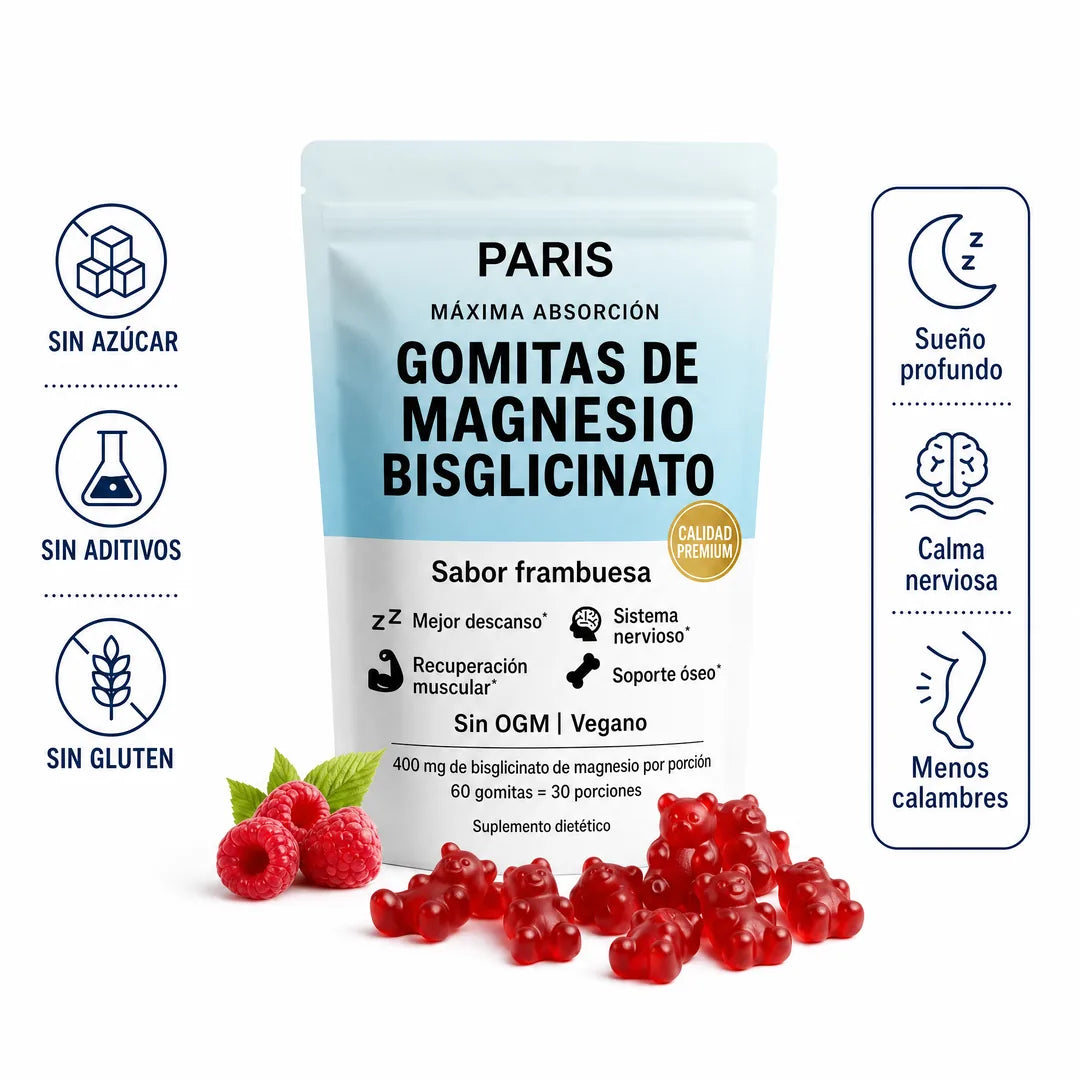 Gomitas de magnesio PARIS